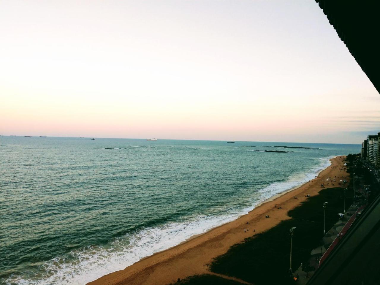 Flat Pasárgada 906, Free Bikes, pé na praia Vila Velha  Esterno foto